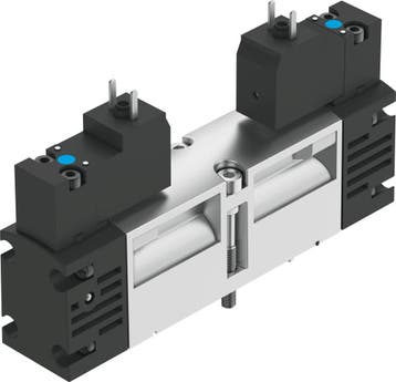 Festo 5/3 Uitgeblazen Lucht Magneetventiel Bouwgrootte 26mm, Verzenden, Nieuw