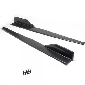 SK-Import Side Skirts Zwart Polypropyleen, Ophalen of Verzenden, Nieuw