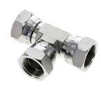 T-koppeling G1 Binnendraad Staal hydrauliek 150bar, Verzenden, Nieuw