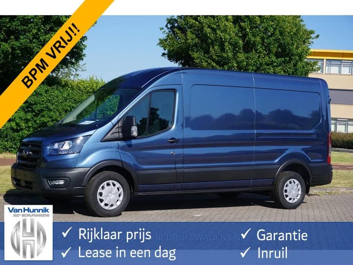 Ford Transit | Zakelijke Lease v.a. €700 pm, Auto's, Bestelauto's, Lease, Automaat, Diesel, Overige kleuren, Gebruikt, Ford, Financial lease