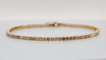 Zonder minimumprijs - Armband - 14 karaat Geel goud -, Nieuw