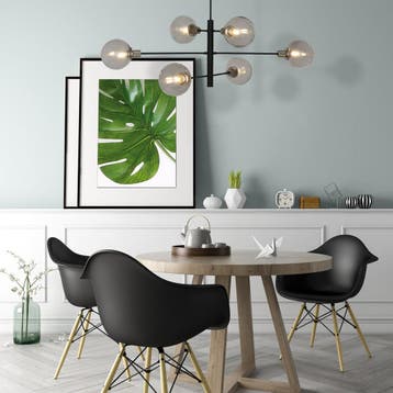 2dekans | Hanglamp Steinhauer Constellation - Zwart, Ophalen of Verzenden, Zo goed als nieuw