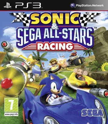 Sonic & SEGA All-Stars Racing PS3 Garantie & morgen in huis!, Muziek, 1 speler, Ophalen of Verzenden, Zo goed als nieuw