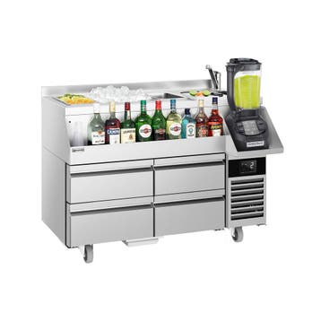 GGM Gastro | Cocktail voorbereidingstafel - werkbankmodel -, Verzenden, Nieuw in verpakking