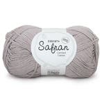 DROPS Safran Uni Colour - 07 grijs - Katoen Garen, Ophalen of Verzenden, Nieuw