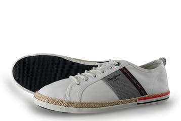 Pepe Jeans Sneakers in maat 43 Wit, Verzenden, Wit, Pepe Jeans, Sneakers of Gympen