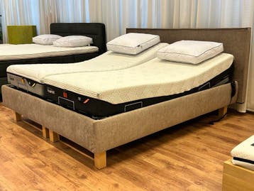 Tempur Showmodel elektrisch  incl. Tempur pro matrassen, Verzenden, 180 cm, 200 cm, Nieuw