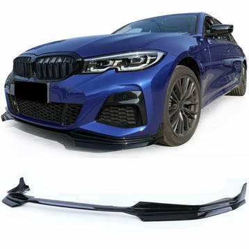 Performance Look Front Spoiler Glans Zwart BMW G20 G21 B2422, Nieuw