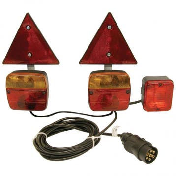 Verlichtingsbalk 7 Polig 7,5m Kabel - Verlichting - Verlicht, Ophalen of Verzenden, Nieuw, Universele onderdelen
