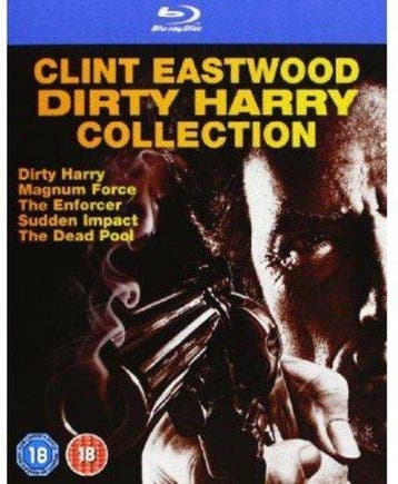 Clint Eastwood Dirty Harry collection (blu-ray tweedehands, Ophalen of Verzenden, Zo goed als nieuw