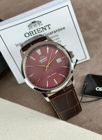 Orient - Contemporary Date Automatic Red - Zonder, Nieuw