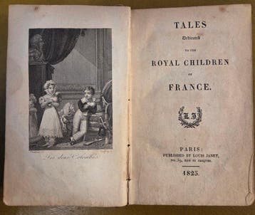 Jean-Nicolas Bouilly - Tales Dedicated to the Royal Children