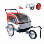 Kinderfietskar | Schokbrekers | Premium | OP=OP, Fietsen en Brommers, Fietsaccessoires | Aanhangers en Karren, Vering, Nieuw, Ophalen of Verzenden