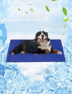 Honden Koelmat XL Marineblauw | Laatste Stuk!, Ophalen of Verzenden, Verlicht, Nieuw