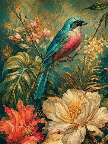 Shayer - Songs the Garden Never Forgot - XL - 60x80cm - 1/1