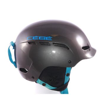 58 59 60 61 62 skihelm/snowboardhelm CEBE DUSK, GREY/blue, v, Verzenden, Gebruikt