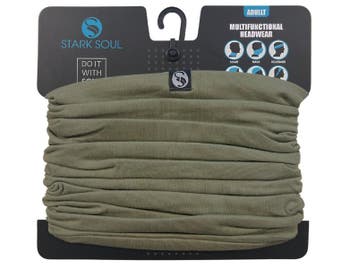 Nekwarmer - Multifunctioneel - Legergroen, Kleding | Heren, Mutsen, Sjaals en Handschoenen, Verzenden, Nieuw