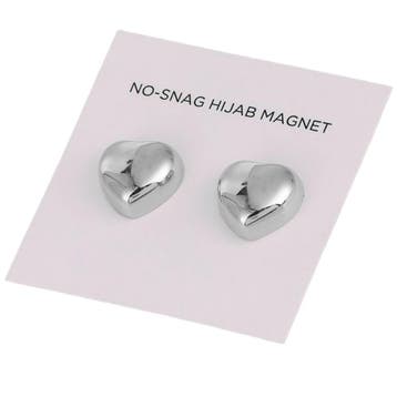 Fako Bijoux - 2x Magnetische Broche Hart - Hoofddoek Magneet, Verzenden, Nieuw