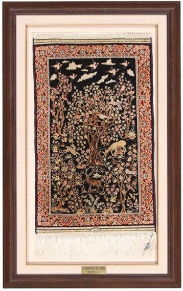 Silk Hereke Signed Korhan Carpet with 16/16 Quality -, Nieuw