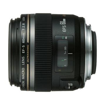 Canon EF-S 60mm f/2.8 USM Macro objectief - Tweedehands, Verzenden, Gebruikt, Canon, Macrolens