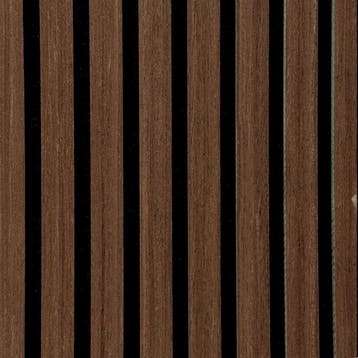 AKU Akoestisch Wandpaneel - Afimera - Wengé 260x60cm met, Ophalen of Verzenden, Nieuw