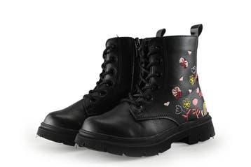Milo &amp; Mila Boots Meisjes in maat 28 Zwart, Verzenden, Jongen of Meisje, Schoenen, Zo goed als nieuw