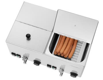 Bartscher Worstenwarmer | 2KA20 | Elektrisch | 2x GN-Bakken, Ophalen of Verzenden, Nieuw in verpakking