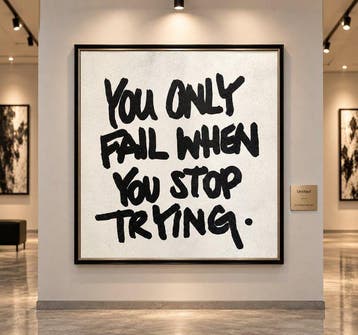 Timo Wedell - Success Through Persistence - XL - Street Pop