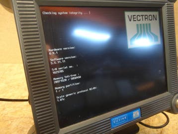 Vectron POS Color Touch Kassasysteem - Touchscreen - All in, Ophalen of Verzenden, Gebruikt, Overige typen