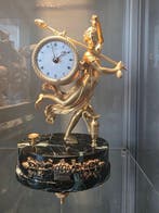 Tafel/bureauklokken - Antiek - Verguld brons - 1850-1900 -
