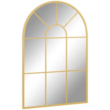 TRUUSK Decoratieve Wandspiegel - Vensterspiegel 91 x 60 cm -, Verzenden, Nieuw