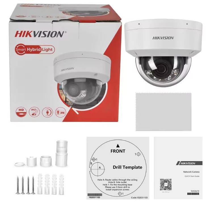 4K IP Camera 8MP POE Dome met Nachtzicht en Audio, Zakelijke goederen, Kantoor en Winkelinrichting | Beveiliging