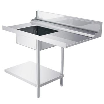GGM Gastro | Aanvoertafel (vuile kant, vóór machine) - |, Verzenden, Nieuw in verpakking
