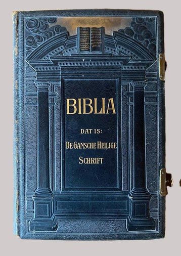 Luxe Grote Statenbijbel (1867) – Royaal Octavo /