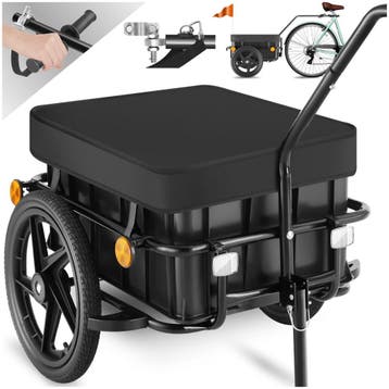 Fietskar CargoXpress, multifunctioneel, tot 50kg - zwart, Verzenden, Nieuw