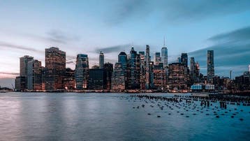 Viktoria Farkas - Twilight Over Manhattan - The Silent, Antiek en Kunst
