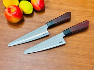 Keukenmes - Kiritsuke - Ambachtelijke Kiritsuke-messenset