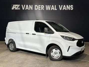 Ford Transit Custom 2.0 TDCI 136pk Automaat L1H1 Euro6 Airco, Automaat, Stof, Gebruikt, Wit