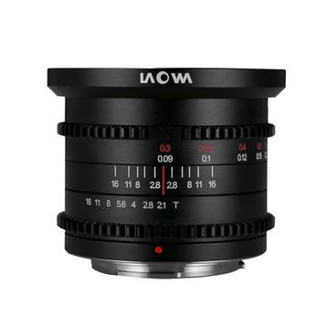 Laowa 6mm T2.1 Zero-D Cine Lens - MFT, Ophalen of Verzenden, Nieuw, Groothoeklens
