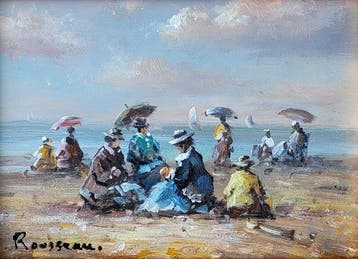 Camille Rousseau (1949) - Dimanche en Normandie ~