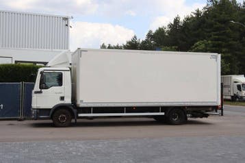 Veiling: Bakwagen Vrachtwagen MAN  TGL 12.220 Diesel 2013, Automaat, MAN, Wit, Diesel