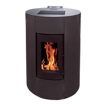 Pelletkachel 10 tot 12 kW verwarmen tot 320m3 en veranda, Nieuw, Ophalen of Verzenden, Pelletkachel, Vrijstaand