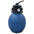 vidaXL Zwembadzandfilter met 4-positie ventiel 300 mm blauw, Verzenden, Nieuw
