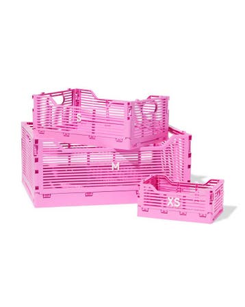 HEMA Klapkrat letterbord recycled roze, Verzenden, Nieuw