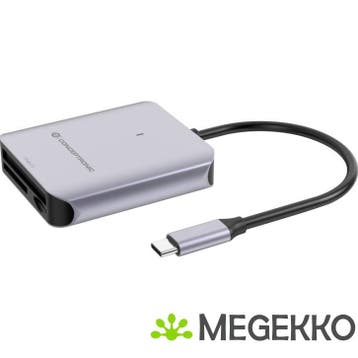 Conceptronic BIAN09G geheugenkaartlezer USB 3.2 Gen 2 Type-C, Verzenden, Nieuw, Conceptronic