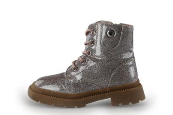 Milo &amp; Mila Boots Meisjes in maat 26 Zilver, Verzenden, Jongen of Meisje, Schoenen, Zo goed als nieuw