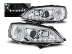 LED DRL koplampen Daylight Chrome geschikt voor Opel Astra G, Auto-onderdelen, Verlichting, Verzenden, Nieuw, Opel
