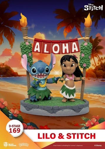 Lilo & Stitch D-Stage PVC Diorama Lilo & Stitch 16 cm, Verzamelen, Ophalen of Verzenden, Nieuw