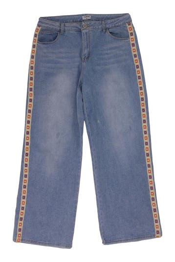 Fluresk Broek in maat 44 Blauw, Fluresk, Verzenden, Gedragen, Blauw