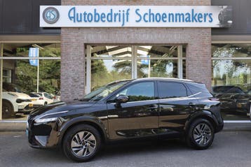 Zakelijke Lease |  Nissan QASHQAI MHEV, Stof, Gebruikt, Zwart, Overige brandstoffen